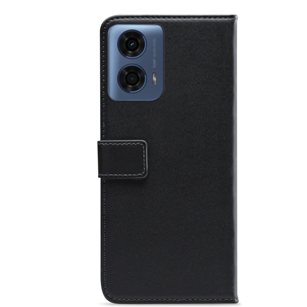 Mobilize Classic Gelly Wallet Book Case Motorola Moto G24 Power Black - Afbeelding 3