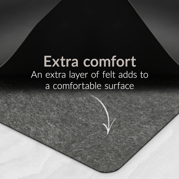 Mobilize Pu Leather Desk Mat With Magnetic Wireless Charger 15W Black - Afbeelding 9
