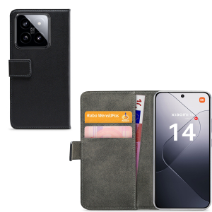 Mobilize Classic Gelly Wallet Book Case Xiaomi 14 Black