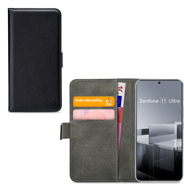 Mobilize Classic Gelly Wallet Book Case Asus Zenfone 11 Ultra Black