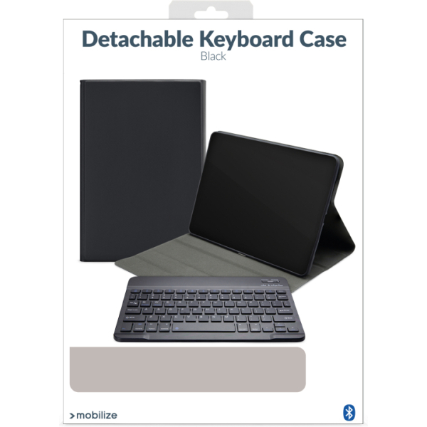 Mobilize Detachable Bluetooth Keyboard Case Apple Ipad Pro 11 (2024) Black Qwertz - Afbeelding 9