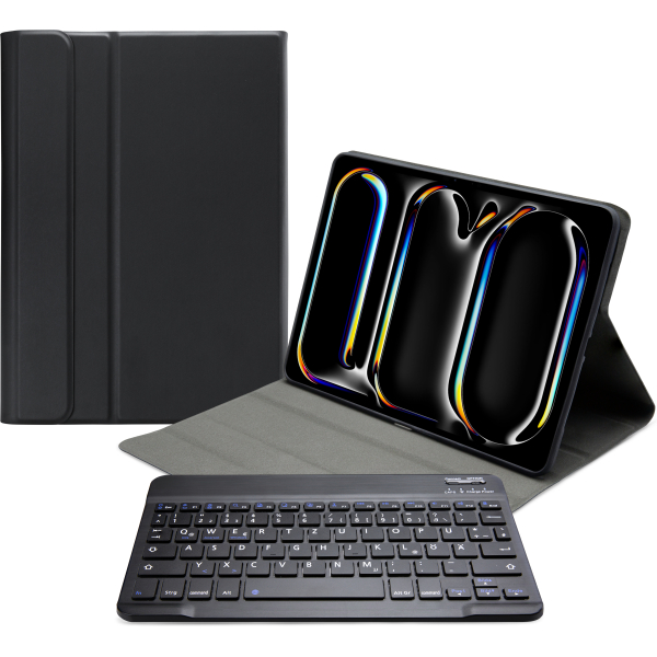 Mobilize Detachable Bluetooth Keyboard Case Apple Ipad Pro 13 (2024) Black Qwertz