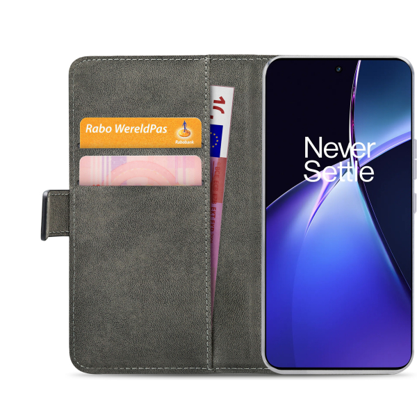 Mobilize Classic Gelly Wallet Book Case Oneplus Nord Ce4 Black - Afbeelding 4