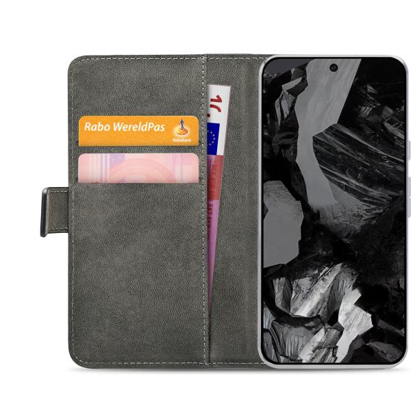 Mobilize Classic Gelly Wallet Book Case Google Pixel 8A Black - Afbeelding 4