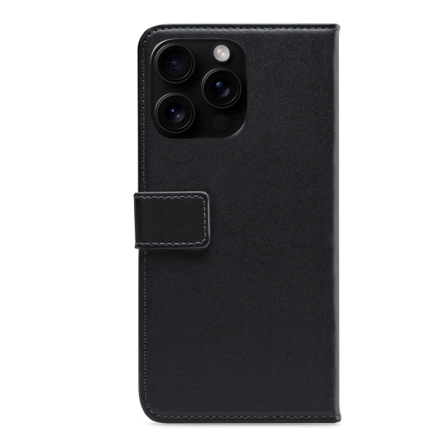 Mobilize Classic Gelly Wallet Book Case Apple Iphone 16 Pro Black - Afbeelding 3