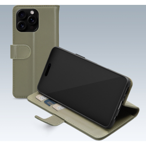 Mobilize Premium Gelly Wallet Book Case Apple Iphone 16 Pro Green