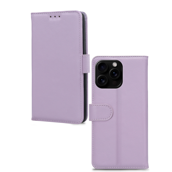 Mobilize Premium Gelly Wallet Book Case Apple Iphone 16 Pro Max Purple - Afbeelding 3