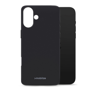 Mobilize Rubber Gelly Case Apple Iphone 16 Plus Matt Black