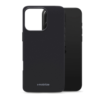Mobilize Rubber Gelly Case Apple Iphone 16 Pro Max Matt Black