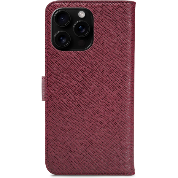 My Style Flex Wallet For Apple Iphone 16 Pro Bordeaux - Afbeelding 2