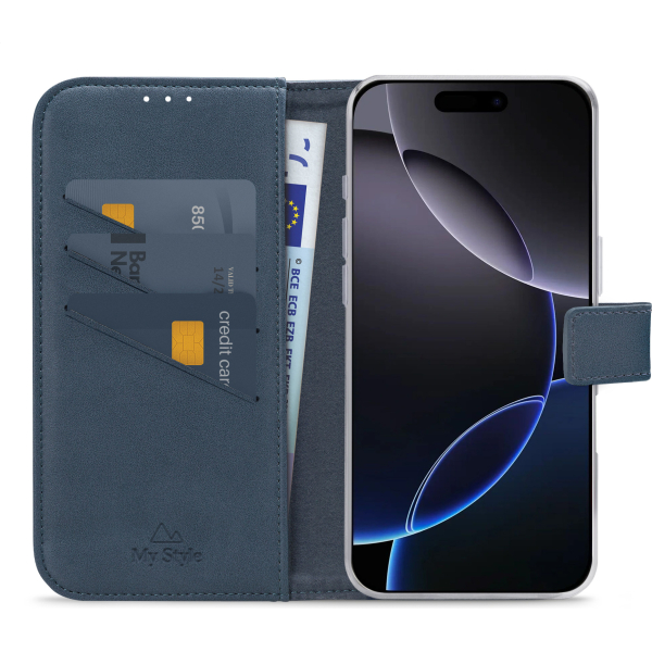 My Style Flex Wallet For Apple Iphone 16 Pro Max Ocean Blue - Afbeelding 3