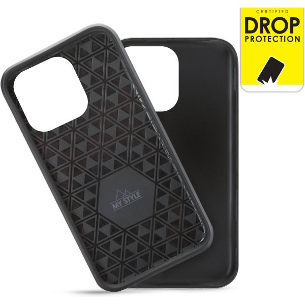 My Style Tough Case For Apple Iphone 16 Pro Max Black - Afbeelding 2
