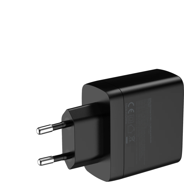 Mobilize Wall Charger 2X Usb-C + 1X Usb Gan 65W With Pd/Pps Black - Afbeelding 8