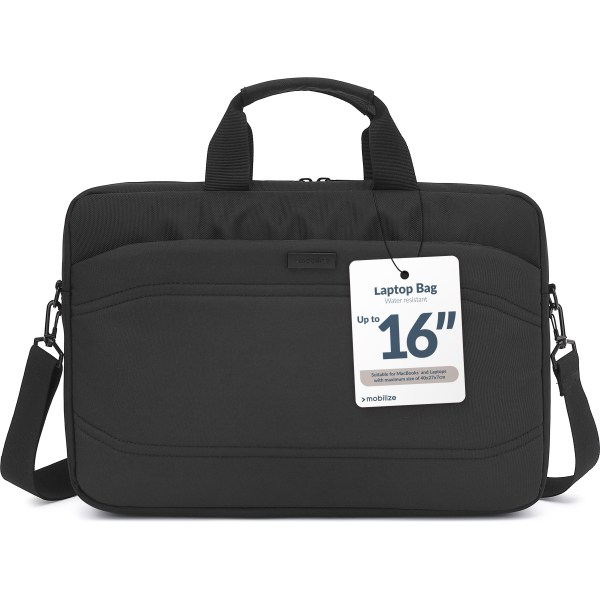 Mobilize Waterresistant Laptop Bag Up To 16Inch Black - Afbeelding 10
