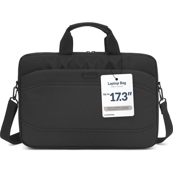Mobilize Waterresistant Laptop Bag Up To 17.3Inch Black - Afbeelding 10