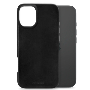 Mobilize Magsafe Compatible Premium Leather Case Apple Iphone 16 Black