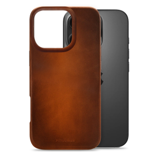 Mobilize Magsafe Compatible Premium Leather Case Apple Iphone 16 Pro Burned Cognac