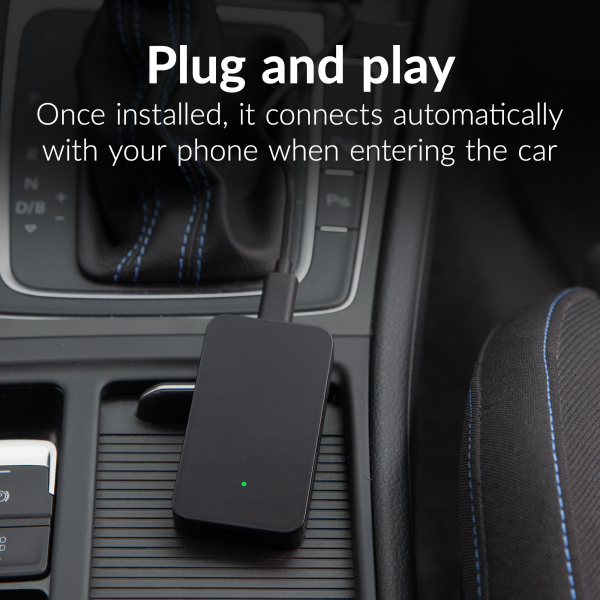 Mobilize Adapter For Wireless Apple Carplay/Android Auto Black - Afbeelding 5