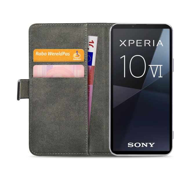 Mobilize Classic Gelly Wallet Book Case Sony Xperia 10 Vi Black - Afbeelding 4