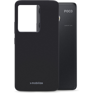 Mobilize Rubber Gelly Case Xiaomi Poco F6 Matt Black