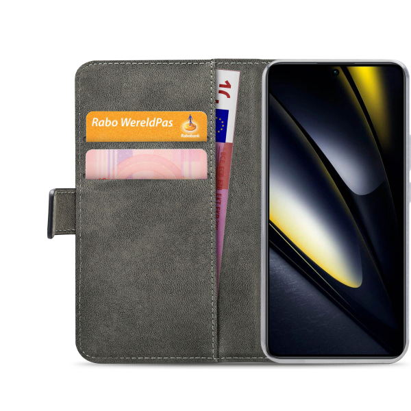Mobilize Classic Gelly Wallet Book Case Xiaomi Poco F6 Black - Afbeelding 4