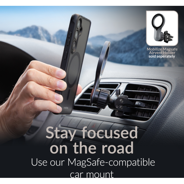 Mobilize Magsafe Compatible Hybrid Case Samsung Galaxy S23 Fe 5G Black - Afbeelding 8