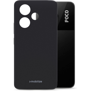 Mobilize Rubber Gelly Case Xiaomi Poco M6 4G/Redmi 13 4G Matt Black