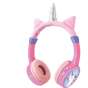 Mobilize Wireless/Wired Over Ear Kids Headphone 85Db Unicorn