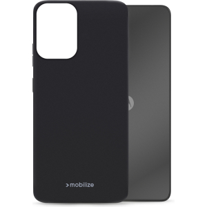 Mobilize Rubber Gelly Case Motorola Moto E14 4G Matt Black