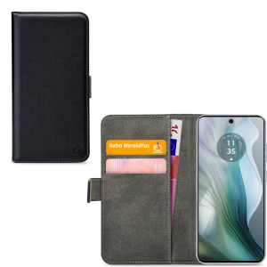 Mobilize Classic Gelly Wallet Book Case Motorola Moto E14 4G Black