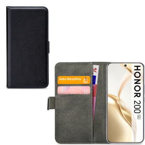 Mobilize Classic Gelly Wallet Book Case Honor 200 Black