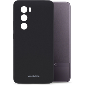 Mobilize Rubber Gelly Case Oppo Reno12 Pro Matt Black