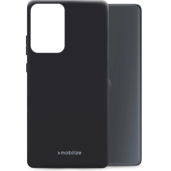 Mobilize Rubber Gelly Case Motorola Moto G85 Matt Black