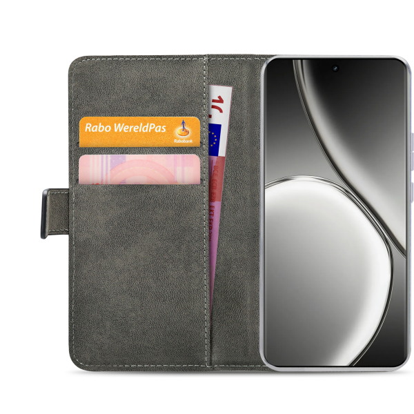 Mobilize Classic Gelly Wallet Book Case Realme Gt 6/Gt 6T Black - Afbeelding 4