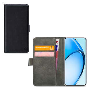 Mobilize Classic Gelly Wallet Book Case Oppo A60 Black