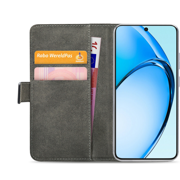 Mobilize Classic Gelly Wallet Book Case Oppo A60 Black - Afbeelding 4