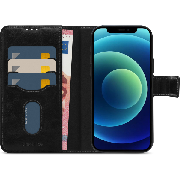 Mobilize 2In1 Magsafe Compatible Gelly Wallet Case Apple Iphone 12/12 Pro Black - Afbeelding 3