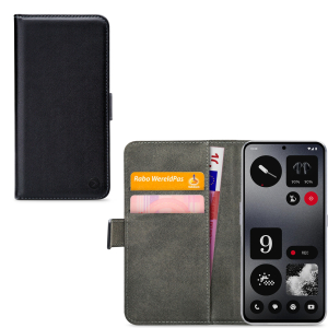 Mobilize Classic Gelly Wallet Book Case Nothing Cmf Phone 1 Black