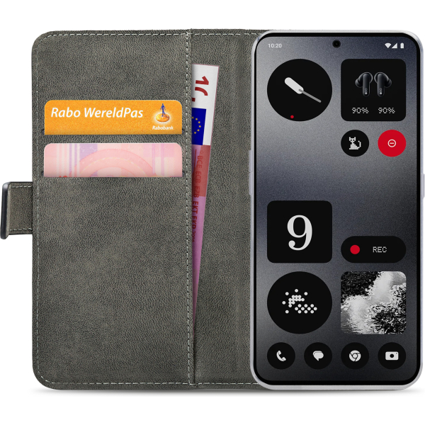 Mobilize Classic Gelly Wallet Book Case Nothing Cmf Phone 1 Black - Afbeelding 4