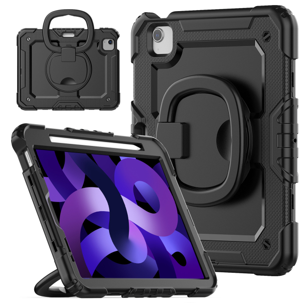 Mobilize Rotating Defender Case Stand Function For Apple Ipad Pro 11 (21/22)/Air 10.9 (20/22) Black - Afbeelding 3