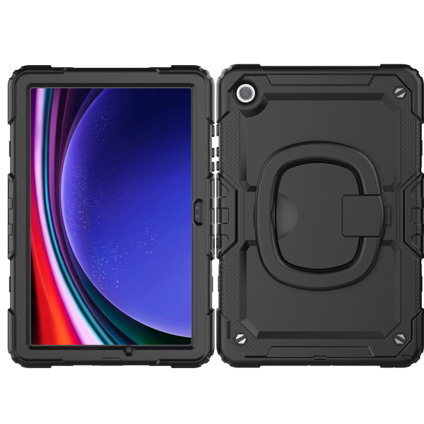 Mobilize Rotating Defender Case Stand Function For Samsung Galaxy Tab A9+ 11 Black - Afbeelding 2