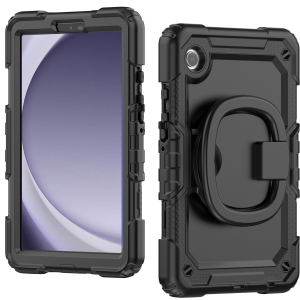 Mobilize Rotating Defender Case Stand Function For Samsung Galaxy Tab A9 8.7 Black