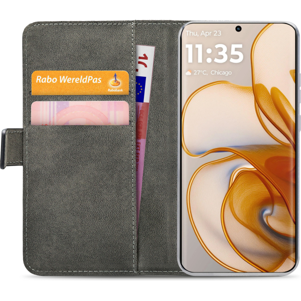 Mobilize Classic Gelly Wallet Book Case Motorola Edge 50 Black - Afbeelding 4