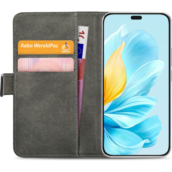 Mobilize Classic Gelly Wallet Book Case Honor 200 Lite Black - Afbeelding 4