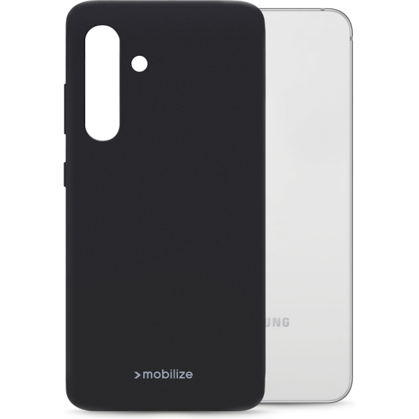 Mobilize Rubber Gelly Case Samsung Galaxy S24 Fe Matt Black