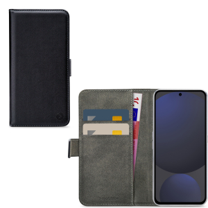 Mobilize Classic Gelly Wallet Book Case Samsung Galaxy S24 Fe Black