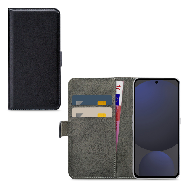 Mobilize Classic Gelly Wallet Book Case Samsung Galaxy S24 Fe Black