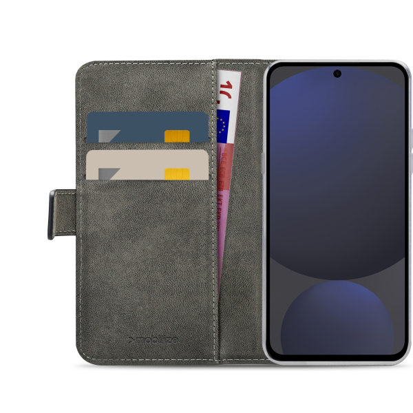 Mobilize Classic Gelly Wallet Book Case Samsung Galaxy S24 Fe Black - Afbeelding 4