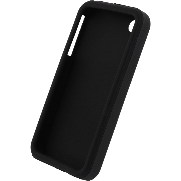 Xccess Silicone Case Apple Iphone 4 Black - Afbeelding 2