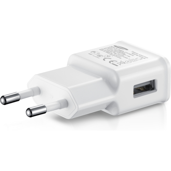 Samsung Eta-U90Ewe Samsung Travel Charger Incl. Micro Usb Cable 2.0A White Bulk - Afbeelding 3